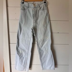 JESSE KAMM 225s in Pale Blue Japanese Denim